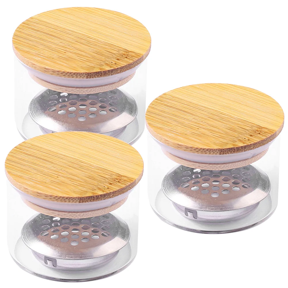 

3 Pcs Glass Sequin Wash Pen Holder Manicure Dish Cup Bowl for Acrylic Nails