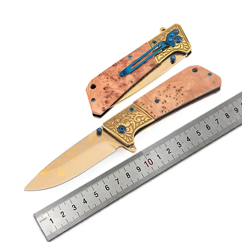 

Creative Outdoor Survival High Hardness Folding Knife Home Daily Wilderness Portable Self Defense Tactical Multifunction Knives