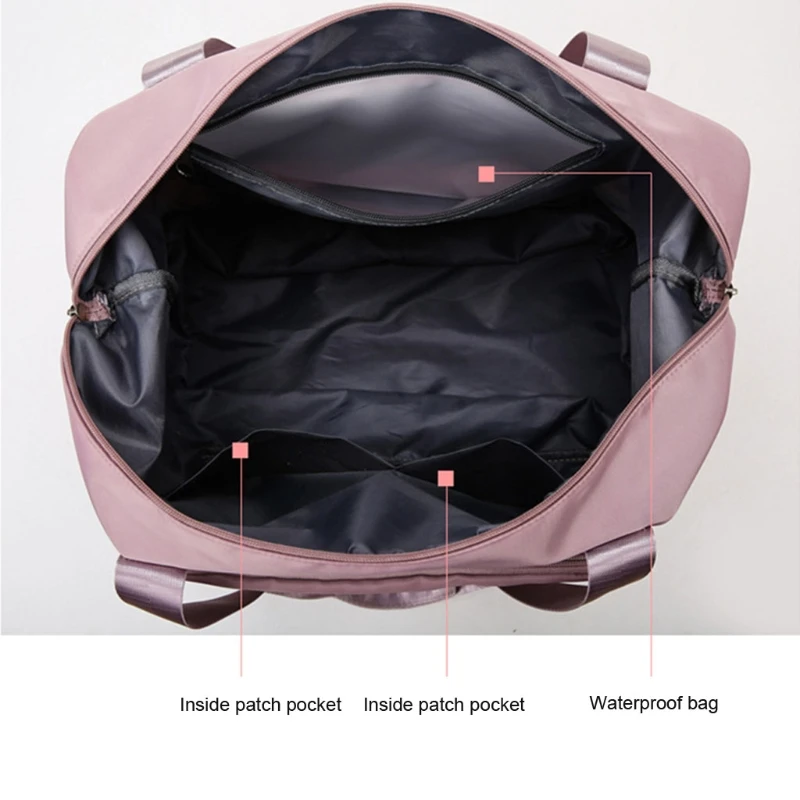 Large Capacity Folding Travel Luggage Storage Bag Waterproof Oxford Cloth Handbag for Men Women Duffle Bag