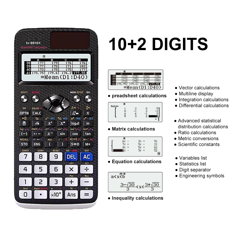 Multifunctional Science Calculator 3