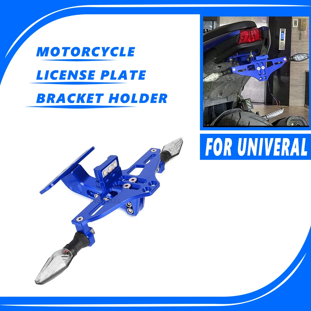 

Universal For YAMAHA YZF-R1 R1 R3 R6 FZ1 FZ6 FZ8 XJ6 Motorcycle Tail Tidy Fender Eliminator Registration License Plate Holder