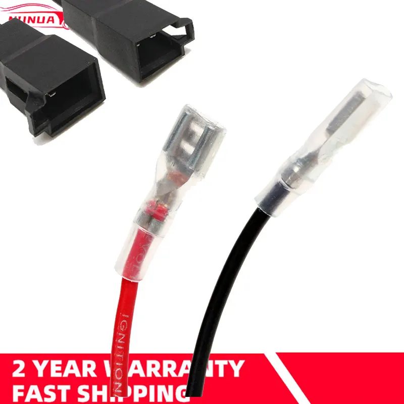 스피커 어댑터 플러그 커넥터 와이어, 자동차 스피커 오디오 어댑터 와이어, 푸조 206, 시트로엥 C2 1999-2015 PC2-821, 2 쌍