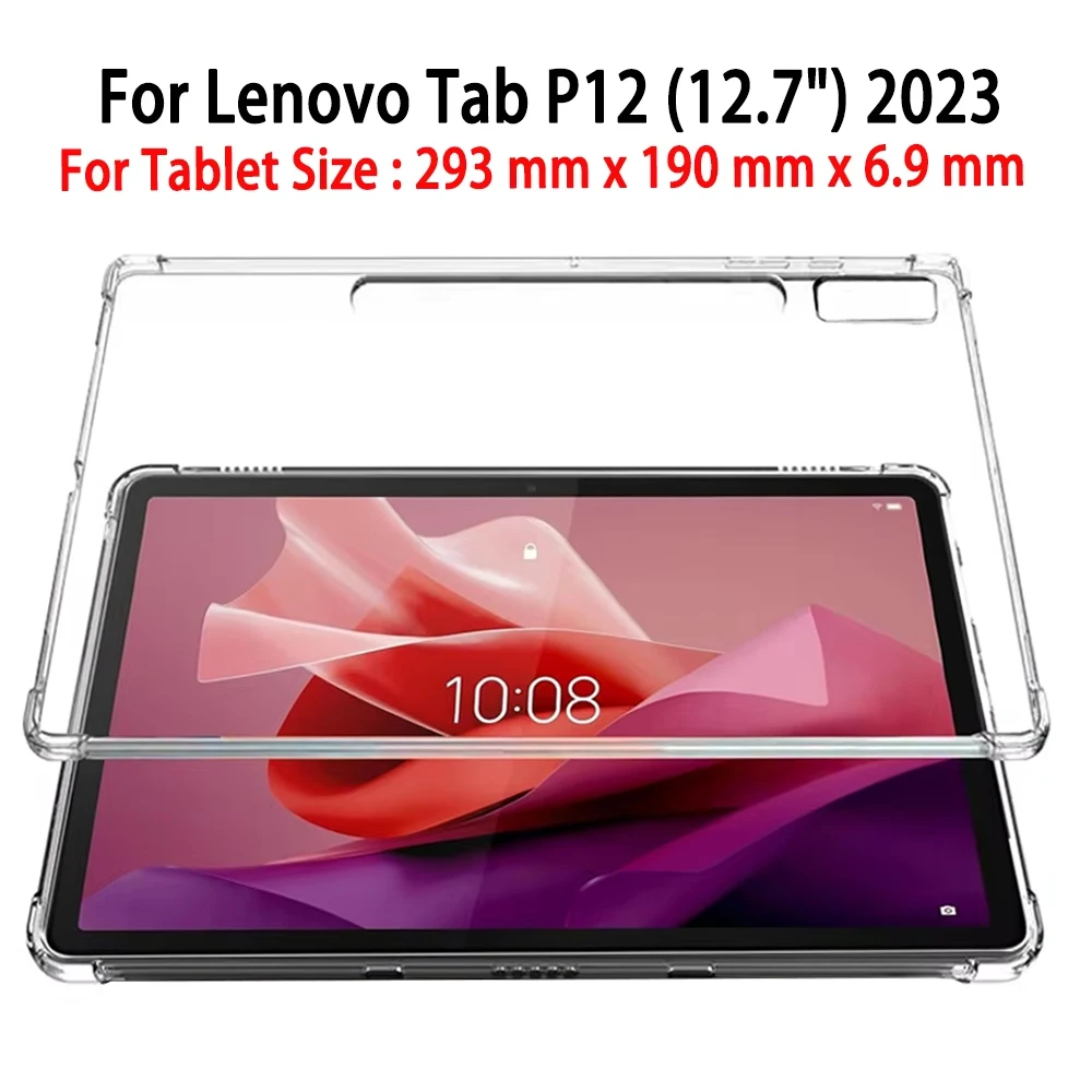Clear Protective Case - Transparent TPU Shockproof Shell