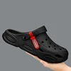 Summer Sandals Men New Fashion Cave Shoes Comfortable Soft Sole Outdoor Indoor Men's  Garden Clogs Beach Shoes Slippers 1