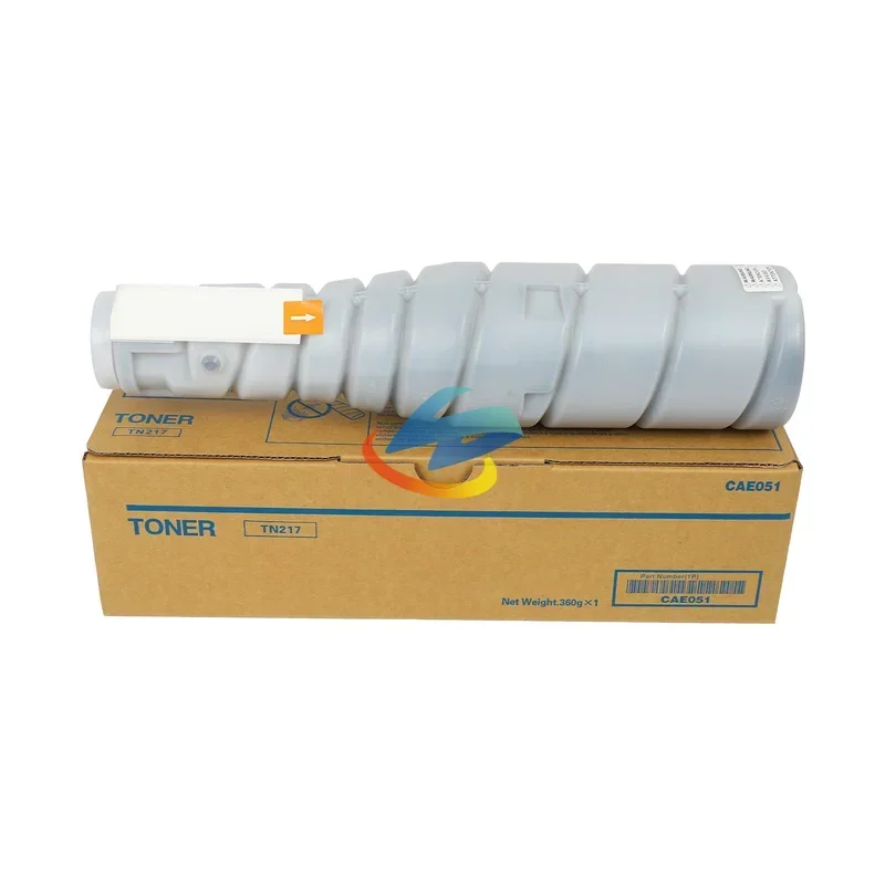 1PCS TN217 Toner Cartridge Compatible for Konica Minolta Bizhub 223 283 7828 Refill Toner Cartridge Copier Spare Parts TN-217