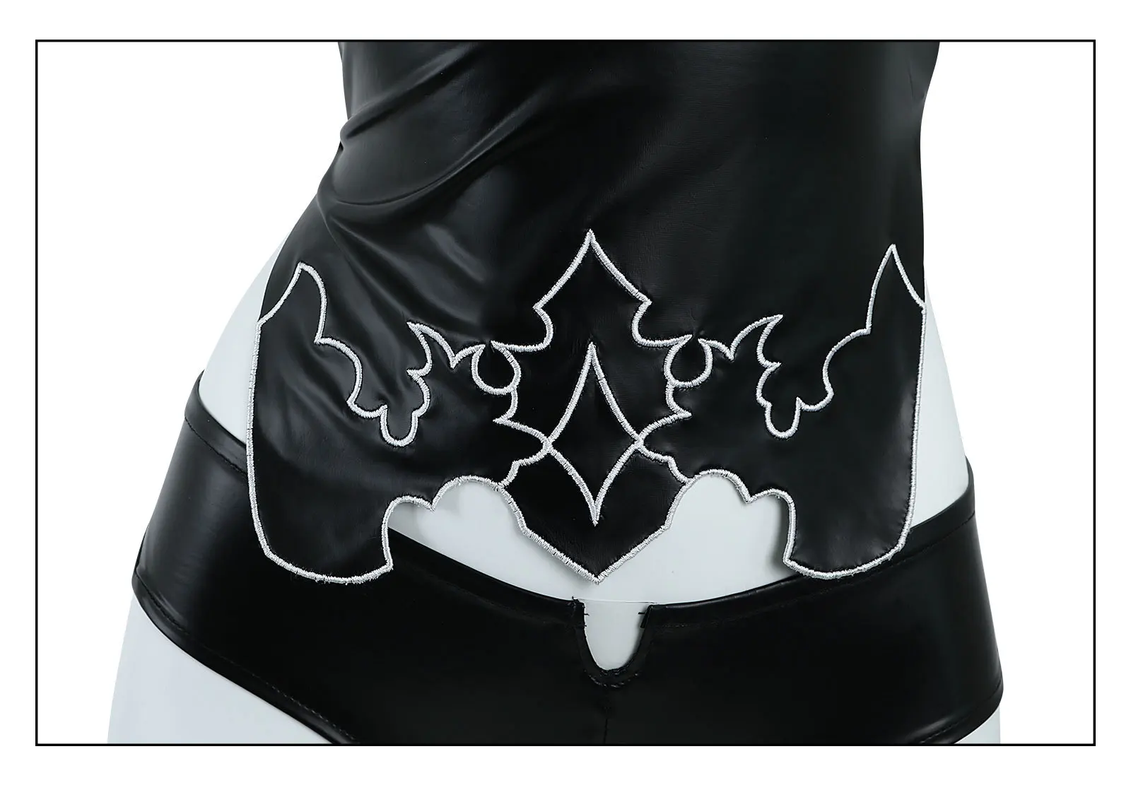 NieR: Automata-Inspired A2 Leather Vest Costume for Women (Unofficial)
