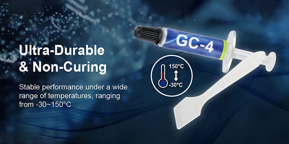GELID GC-4 Syringe Heat Dissipation Silicone Thermal Plaste For CPU Processor Vi