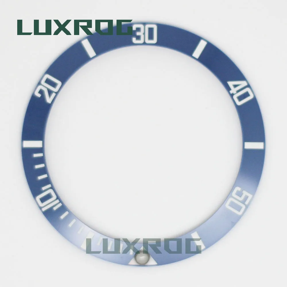 38mm BGW9 Luminous Ceramic Bezel Insert Fit 40mm Watch Case Black Blue Green Ring For Seiko Rlx Submarine Gmt Skx007 Seahorse