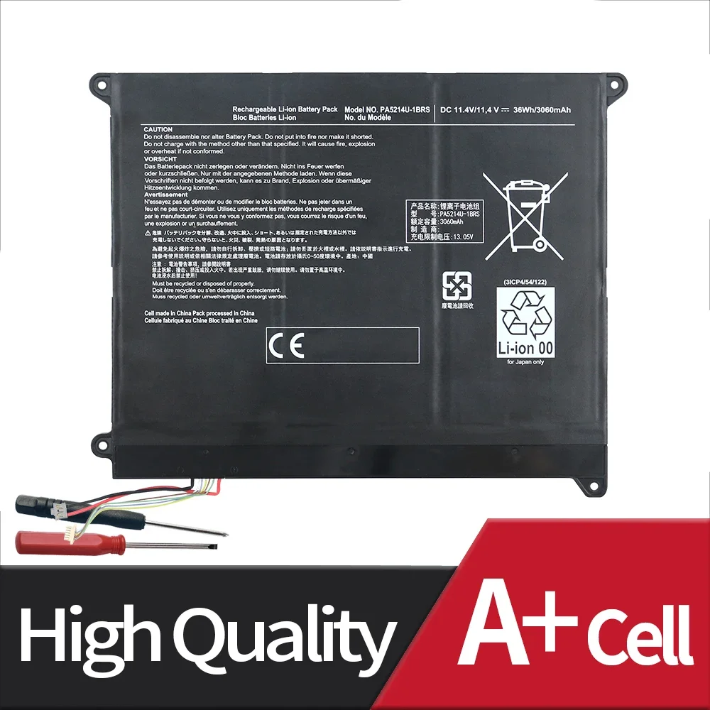 PA5214U-1BRS Battery For Toshiba Portege Z20T-B-103 Z20T-C-11K