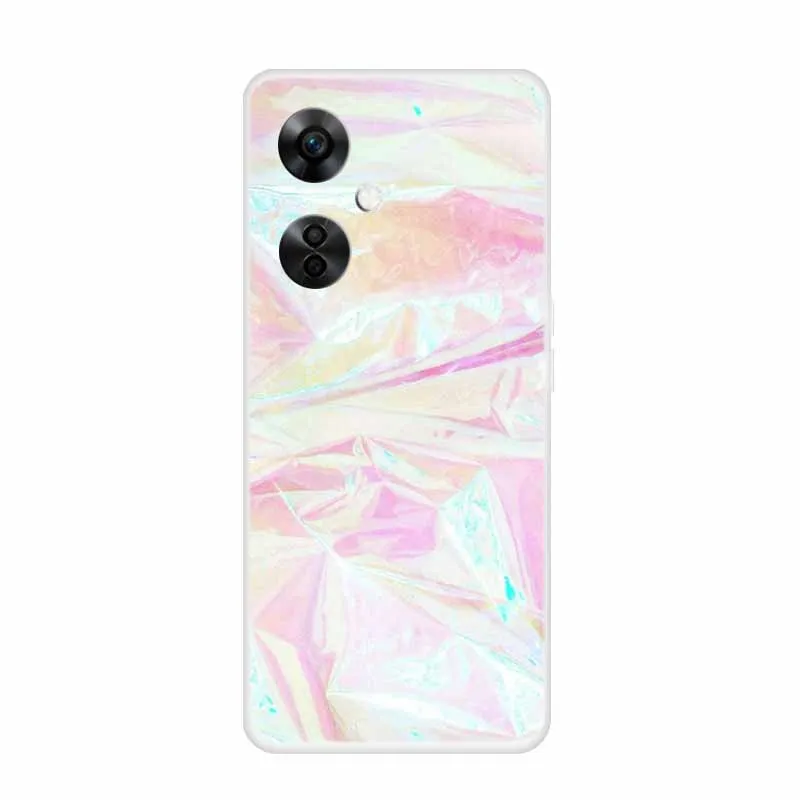 Marble Clear Soft TPU Silicone Phone Cover, Transparent