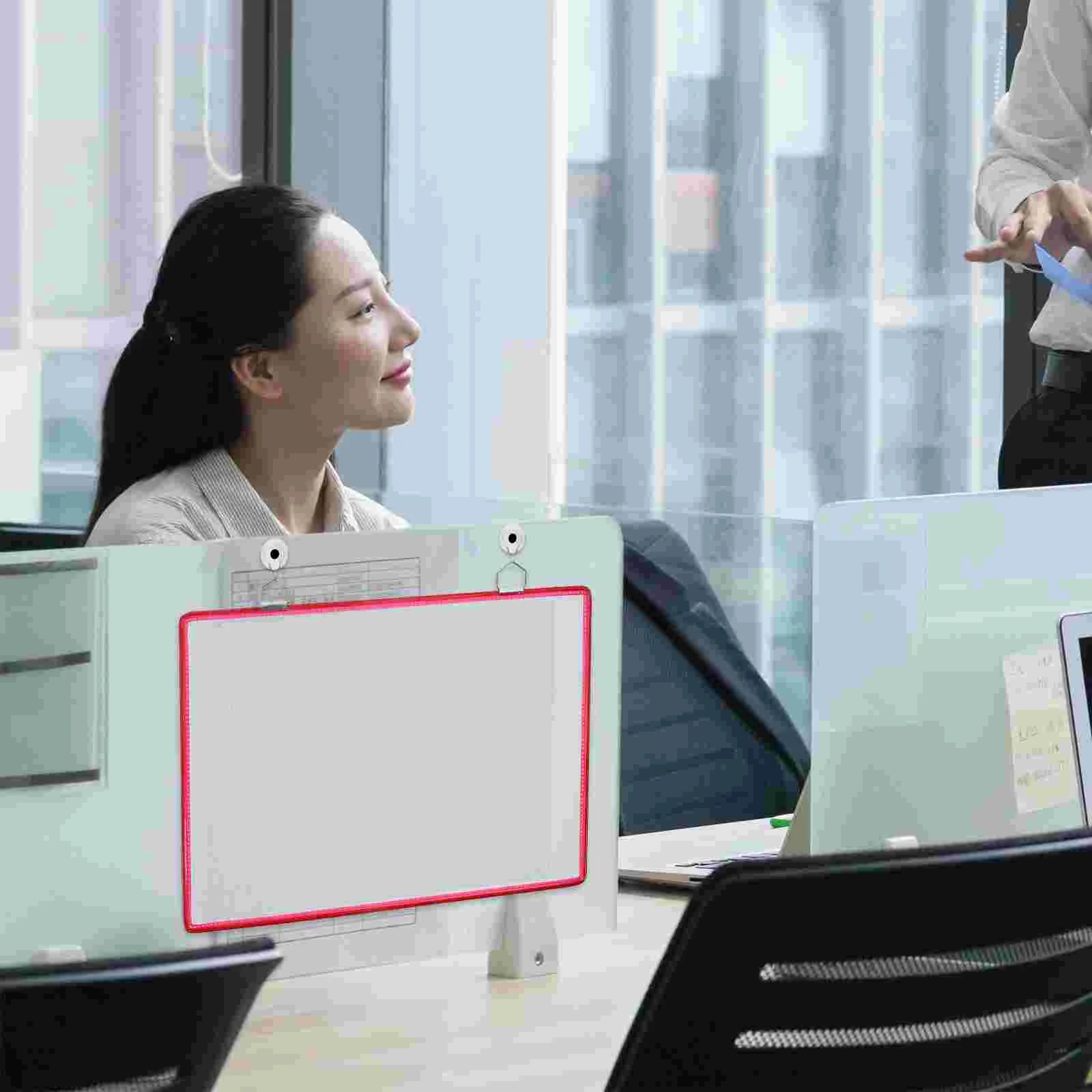 

2Pcs Office File Folders Hanging Portable File Folders File Storage Folders Wall Hanging File Storage Bags