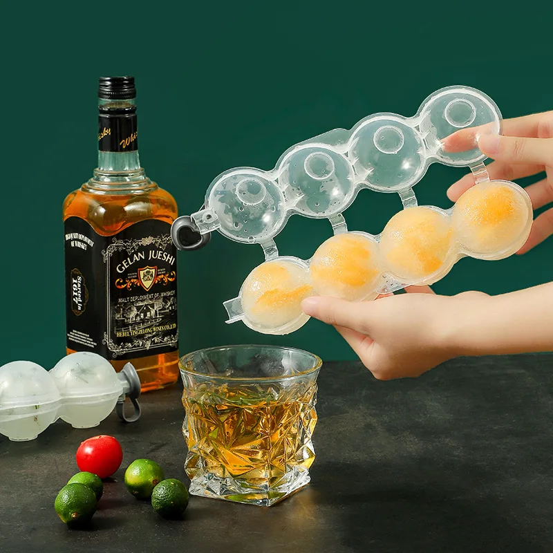 Fabricant de boules de glace en Silicone, moule à glaçons en forme de ballon  de basket-Ball, à faire soi-même, pour Cocktail, whisky et boisson -  AliExpress