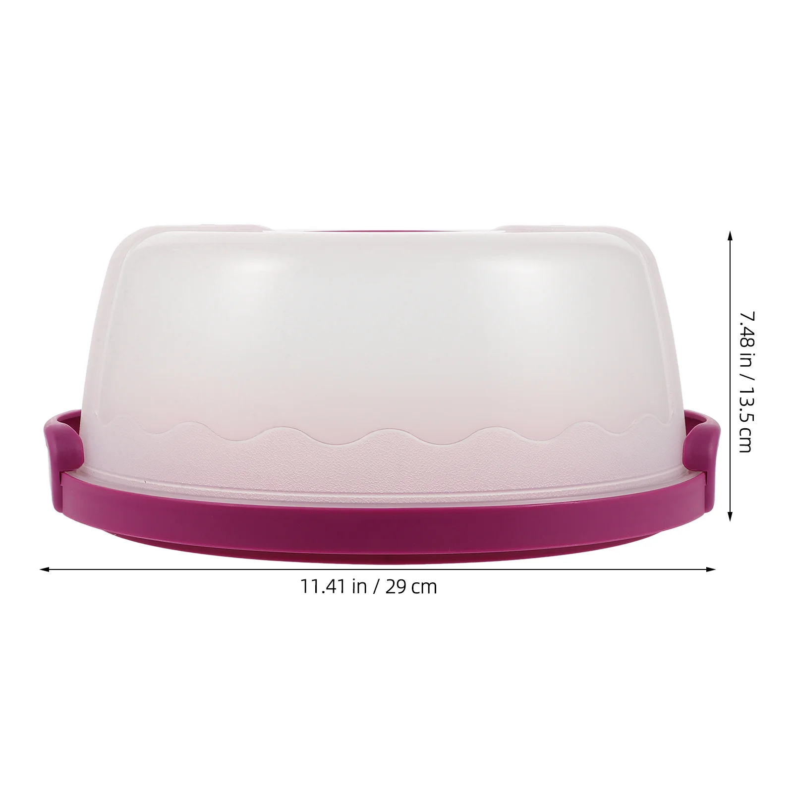 Portable Cake Box Pastry Case Clear Bakery Boxes Cheesecake Carrying Multi-function Reusable Carrier Baking Mold/cake Dvd