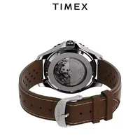 Montre mécanique automatique TIMEX pour homme, acier inoxydable américain, anti-rayures, étanche, montre de plongée, montre de loisirs et d'affaires 6