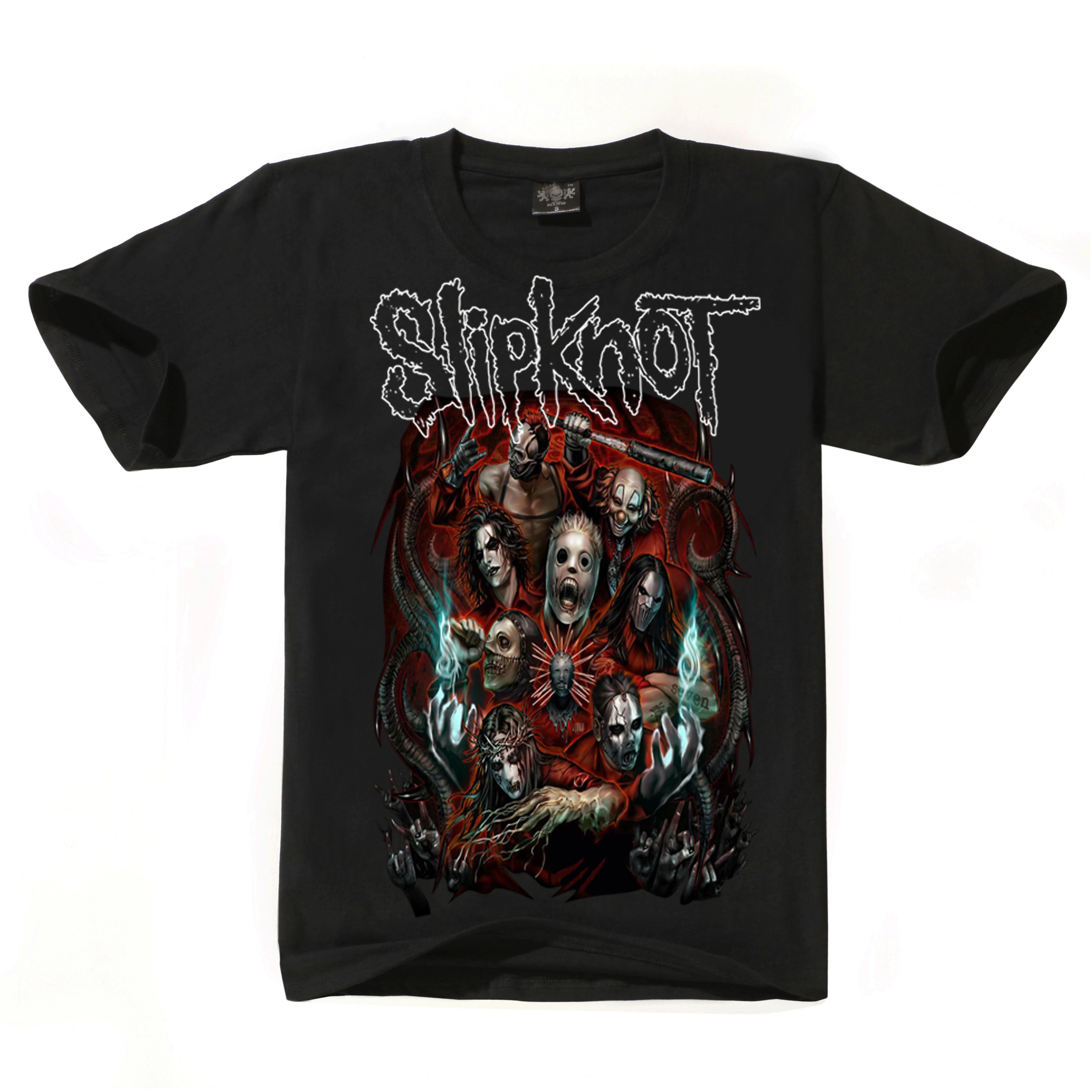 Summer Men T shirt Slipknots Cloth for Women Heavy Metal Tops Prepare for Hell Tour Y2k Streetwear Tees Ropa Hombre| | -