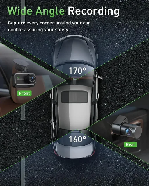 운전 안전을 향상시키고 마음의 평안을 제공하는 차량용 고화질 4K 대시 캠