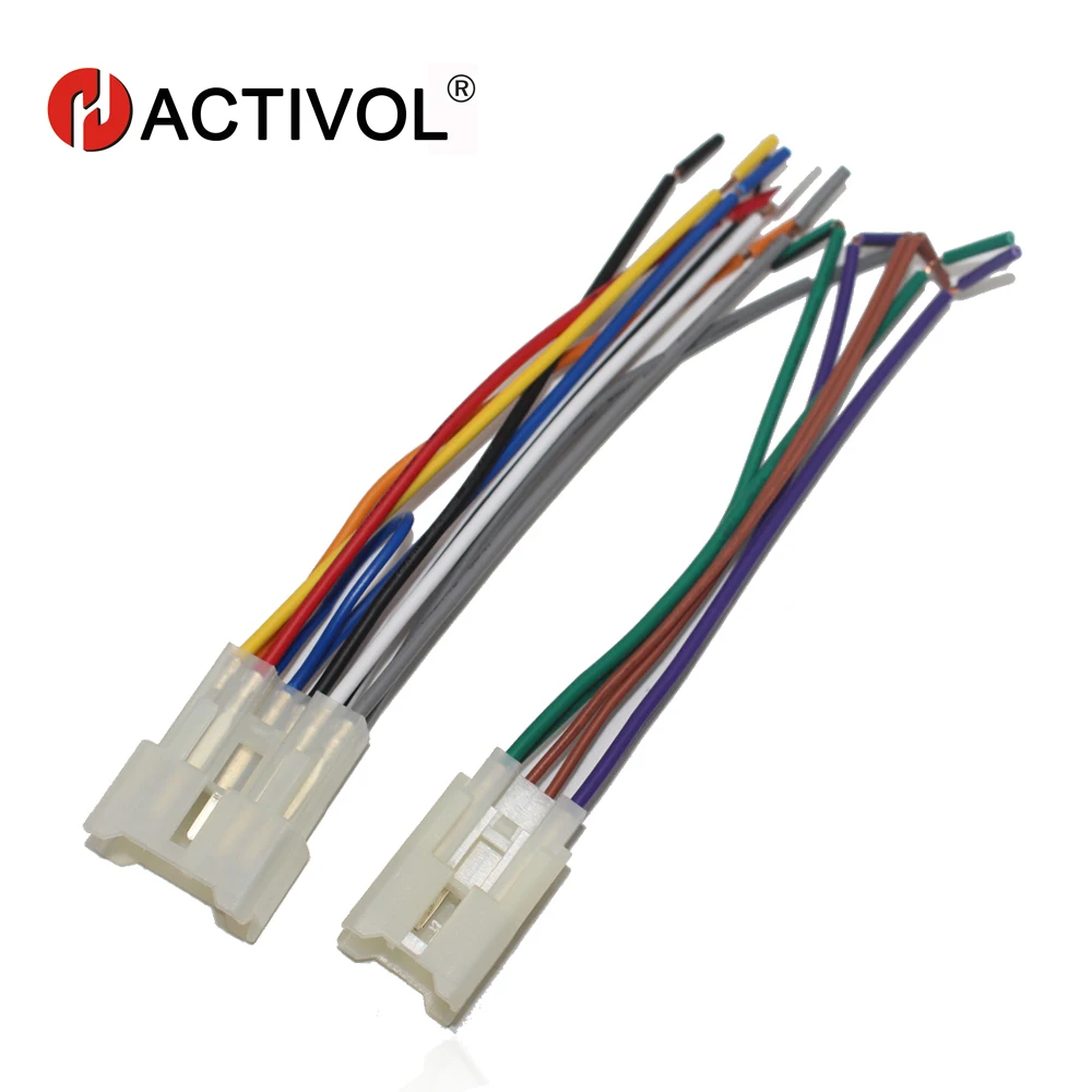 

Автомобильное радио стерео разъем ISO Адаптер Питания Жгут проводов специально для Toyota универсальный ISO жгут проводов кабель питания