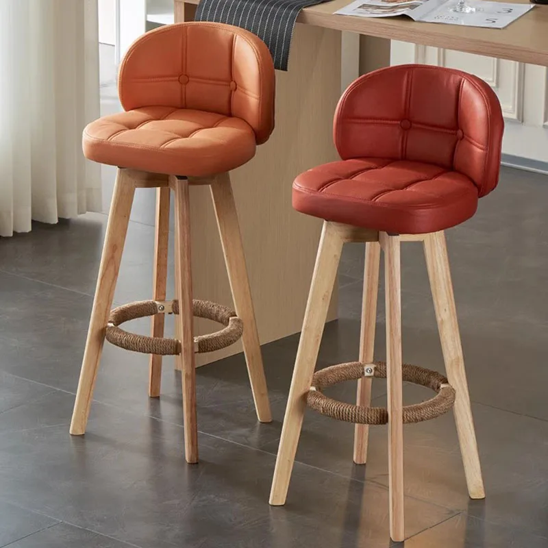 

Ergonomic Luxury Bar Stools Nordic Manicure High Minimalist Home Bar Stools Gamer Living Room Modern Silla De Bar Furniture HY