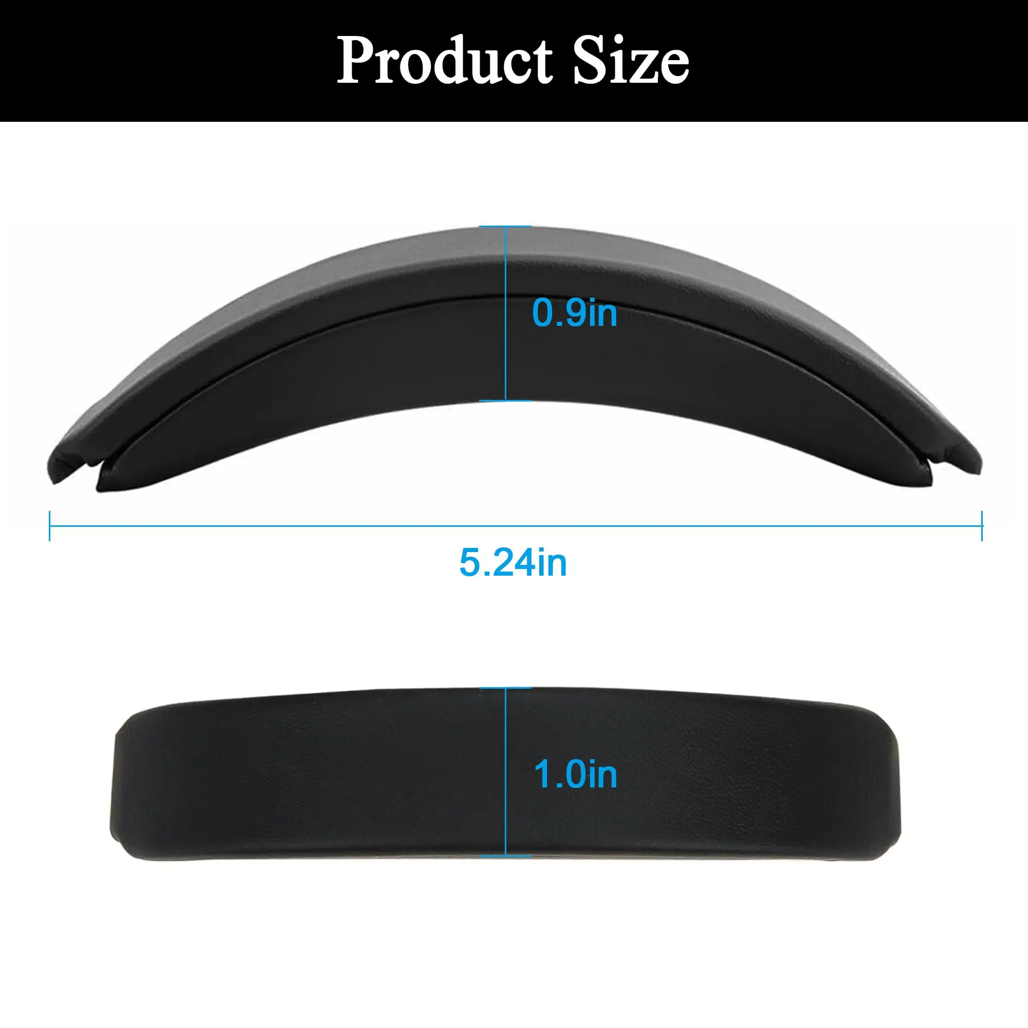 Headband Replacement for Bose QuietComfort 45 QC45 QC35 II SE (QC SE) Headphones Headband Cushion with Soft Leather