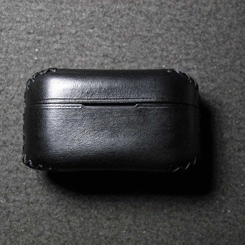 Technics Ear az80用本革ケース,本物の革,カスタムメイド,手作り,リア