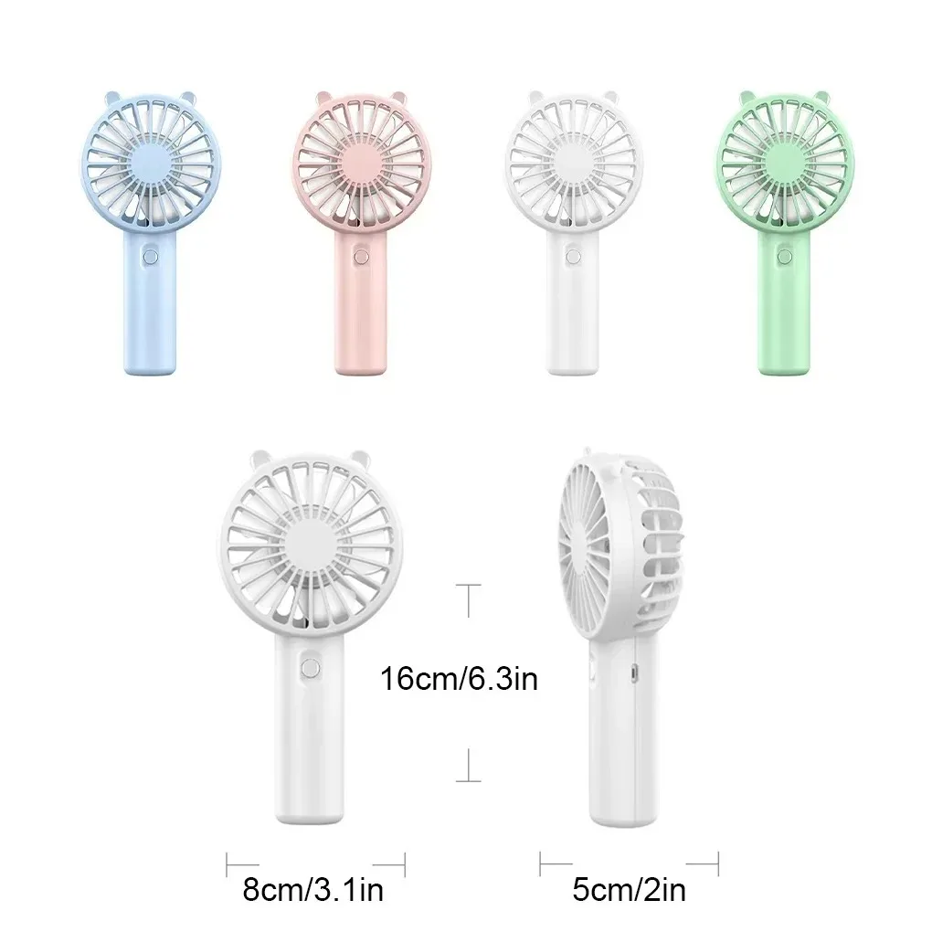 휴대용 미니 선풍기 USB 충전식 선풍기, 책상 테이블 선풍기, 에어컨 음소거 쿨러, 야외 가정 사무실 학교