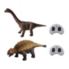 Realistic Kids Remote Control Dinosaur Robot Dinosaur Action Figure Electronic Toys Walking for 3+ Year Old 2