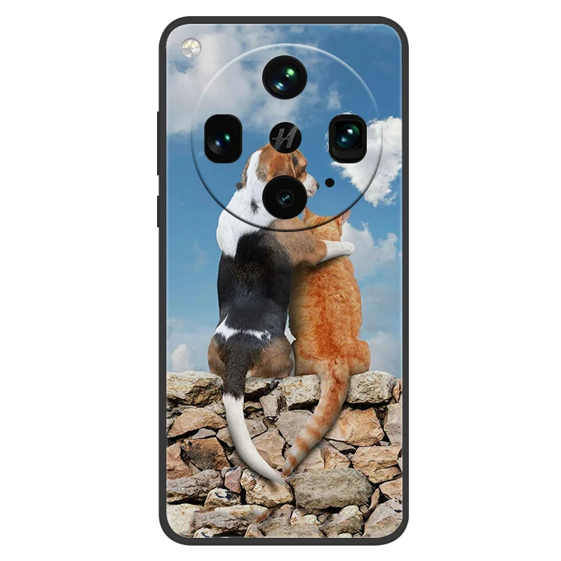 Charming Painted Silicone Shockproof Back Cover Case