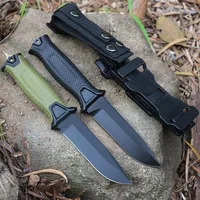 Stainless Steel Outdoor Survival Knife Fixed Blade Knife Military Training High Quality Camping Tactical Pocket EDC Tool Knives 1