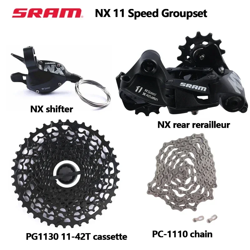 SRAM NX 11速 MTBコンポーネントセット Se50d03b32f964b319a3a1058943c9