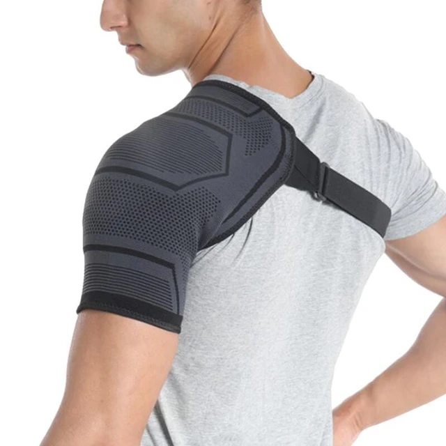 Adjustable Compression Shoulder Support Brace Strap Wrap Belt for Shoulder  Pain Relief Torn Rotator Cuff Dislocation Men Women - AliExpress