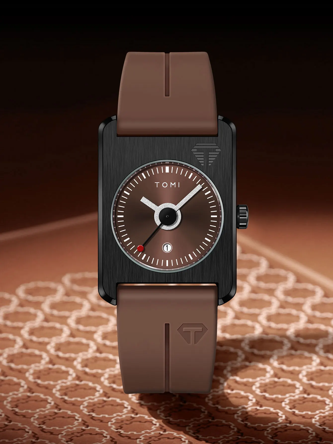 Men's fashion watches quartz watches square small dial wrist watches magnetic buckle watches simple leisure watches