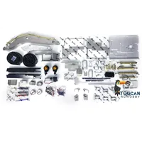 1/14 LESU LR945 KIT RC Hydraulic Metal Excavator Light System Remote Controlled Digger Model Unpainted Unassembled Model TH22635 2