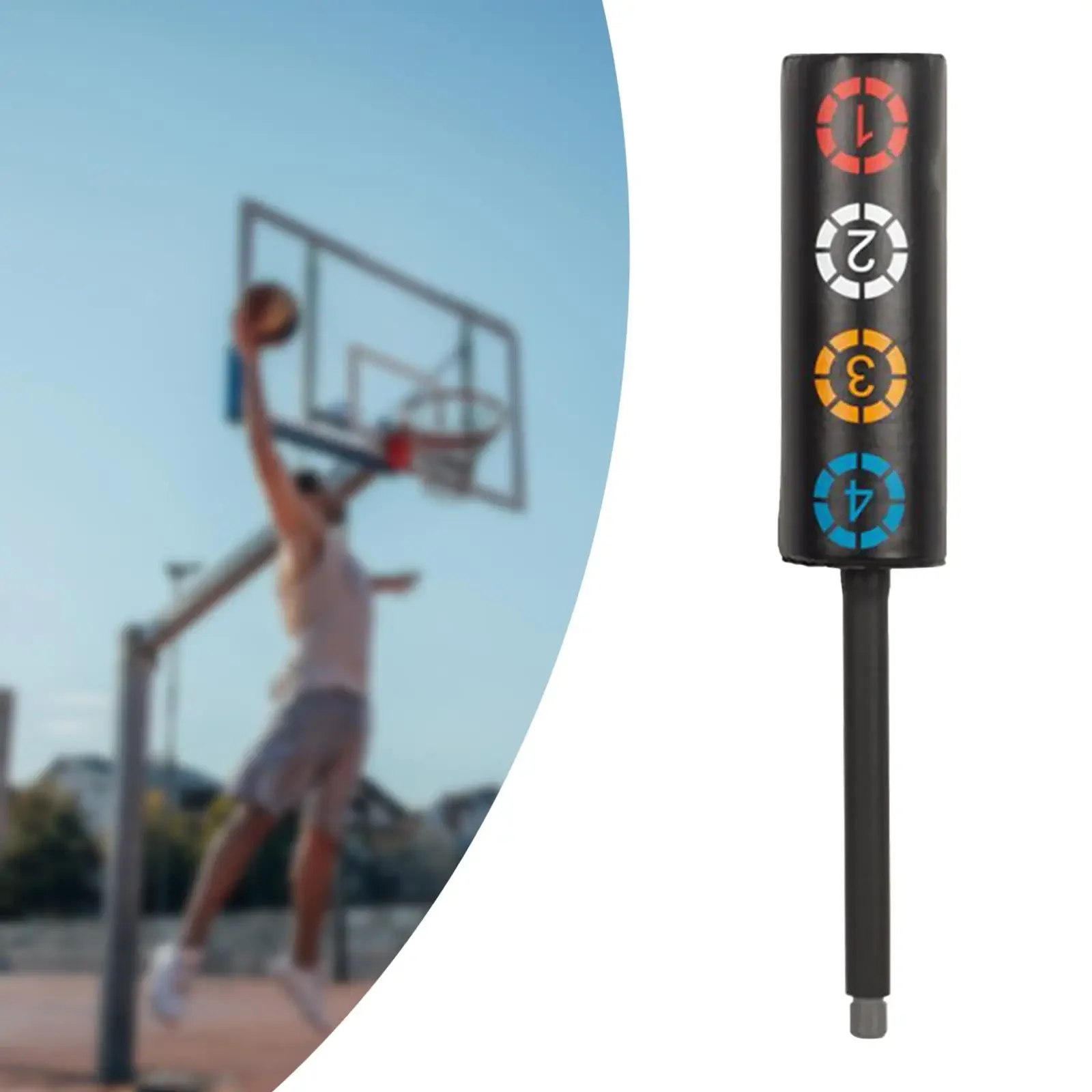 Basketball Blocking Pad Arm Extender Block Trainer Defense Stick for Mma Padded Contact Sticks Pop Up Defender