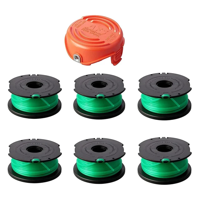 SF-080 Trimmer Replacement Spools For Black+Decker SF-080-BKP GH3000  GH3000R LST540 LST540B Weed Eater 20Ft 0.080Inch - AliExpress
