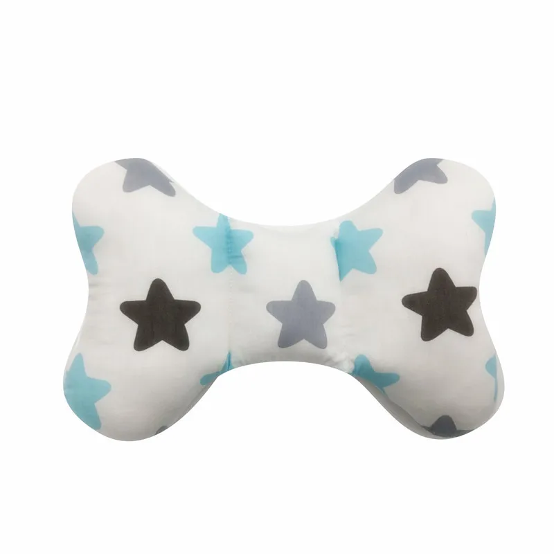  베개 어린이 베개 순수 코튼 보우 목 보호 사계절 유니버설 유모차 베개 편안한..