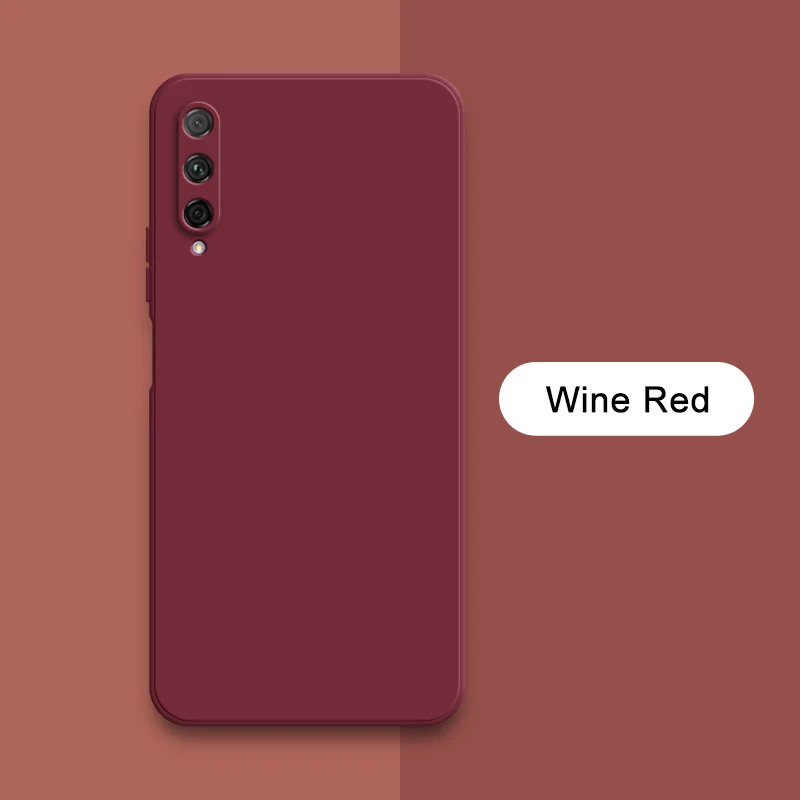 Original Square Liquid Phone Case - Soft Silicone 360° Protective Shockproof Cover