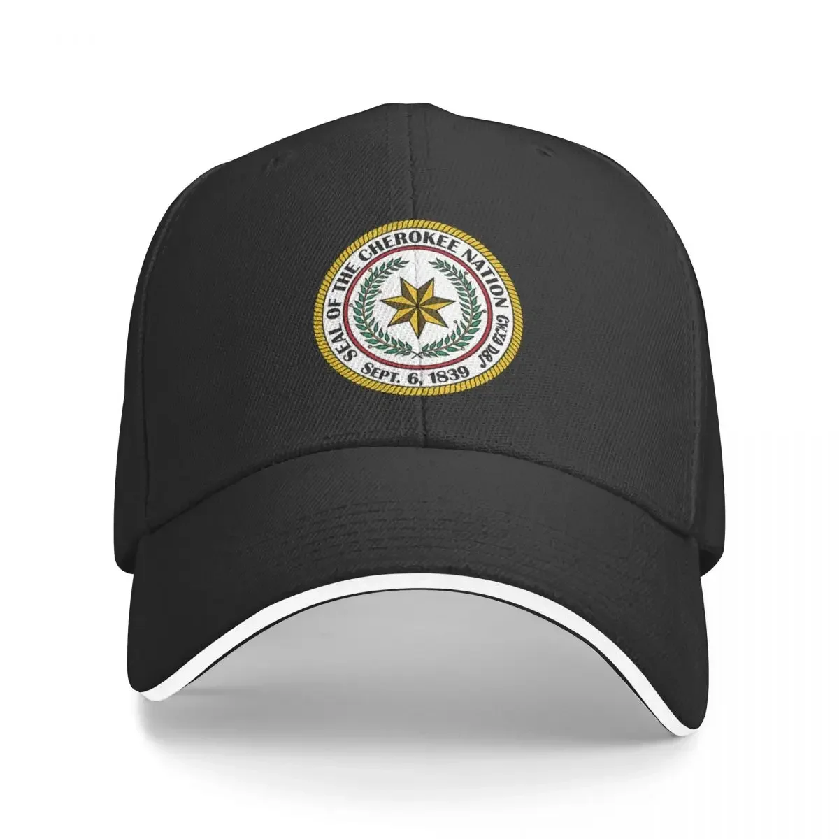 Seal of the Cherokee Nation Baseball Cap Dropshipping hard hat Luxury Hat Golf Wear Men Women's