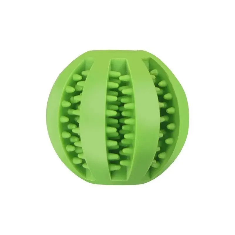 Natural Rubber Dog Toy Balls Reward Pets on Ropes for Training/playing/chewing Solid Teeth Cleaning Toys 6