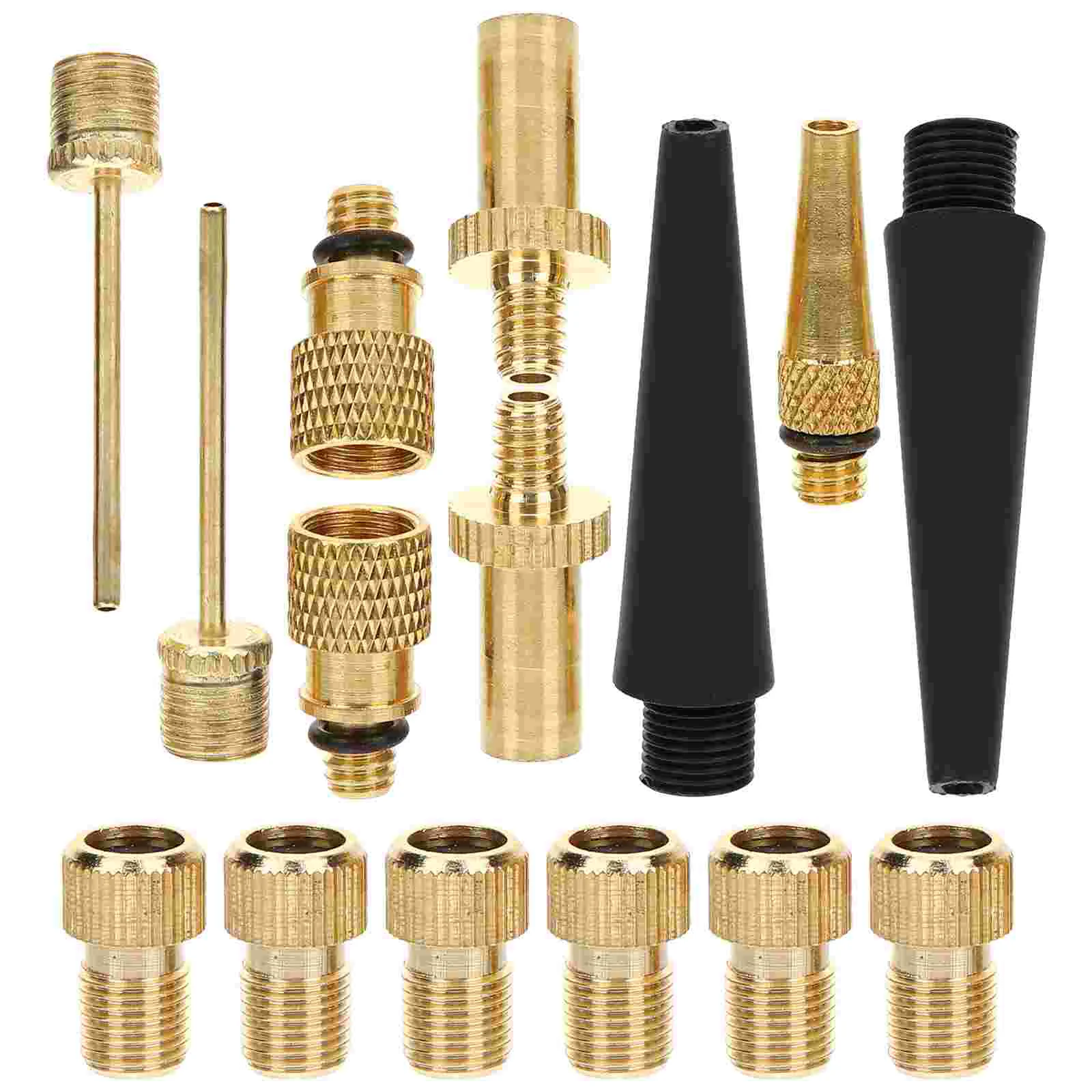 

Bike Adapter Equipment Accessories Inflatable Head Car Air Input Connector Copper Bicycle
