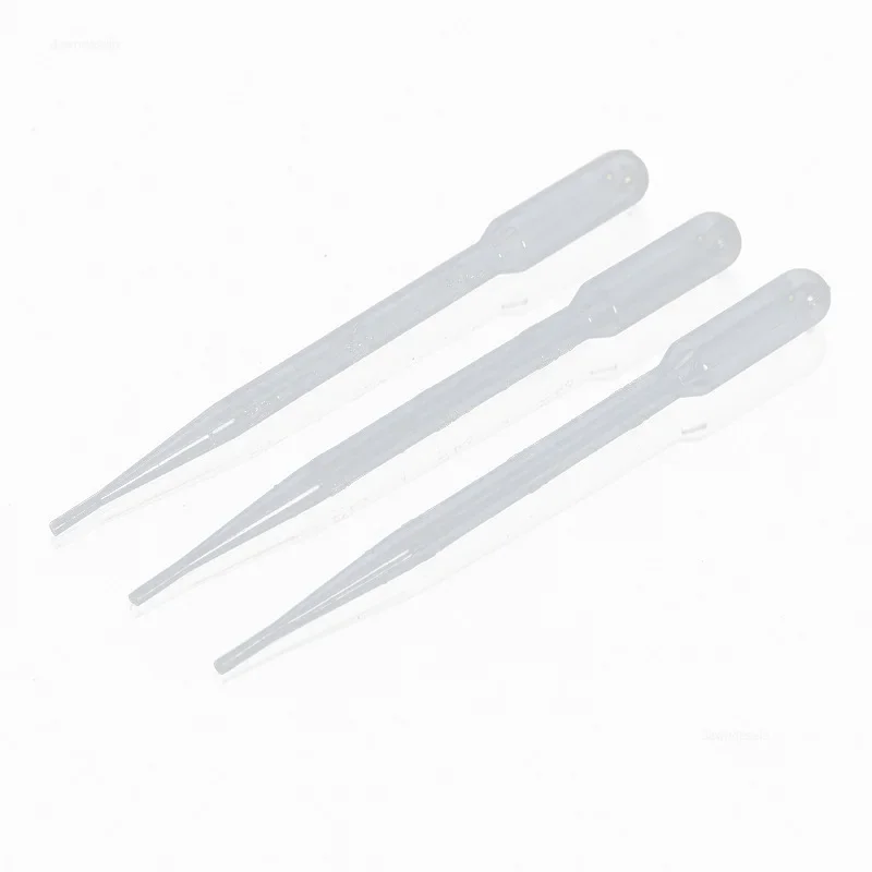 Plastic Pipette Laboratory Disposable Transfer Ink Transfer Dropper Makeup Tools Eye Dropper Experiment Supplies For Lab