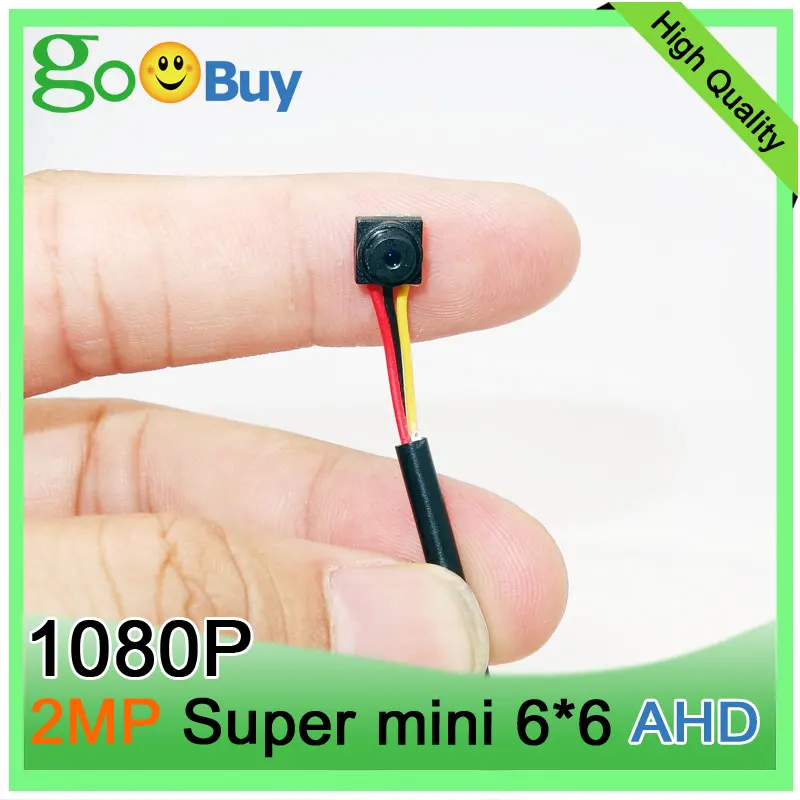 6*6mm Super mini AHD 1080P Camera module 25fps analog signal CCTV DVR 12V BNC 1/4 CMOS distortionless endoscope camera