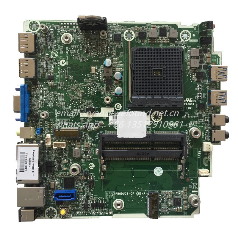 

Материнская плата 755528-001 754910-001 для HP Elitedesk 705 G1 DM