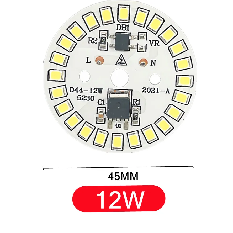 ตัวเลือกสินค้า ชิป LED กำลังสูง SMD 2835 สำหรับหลอดไฟ AC 220V