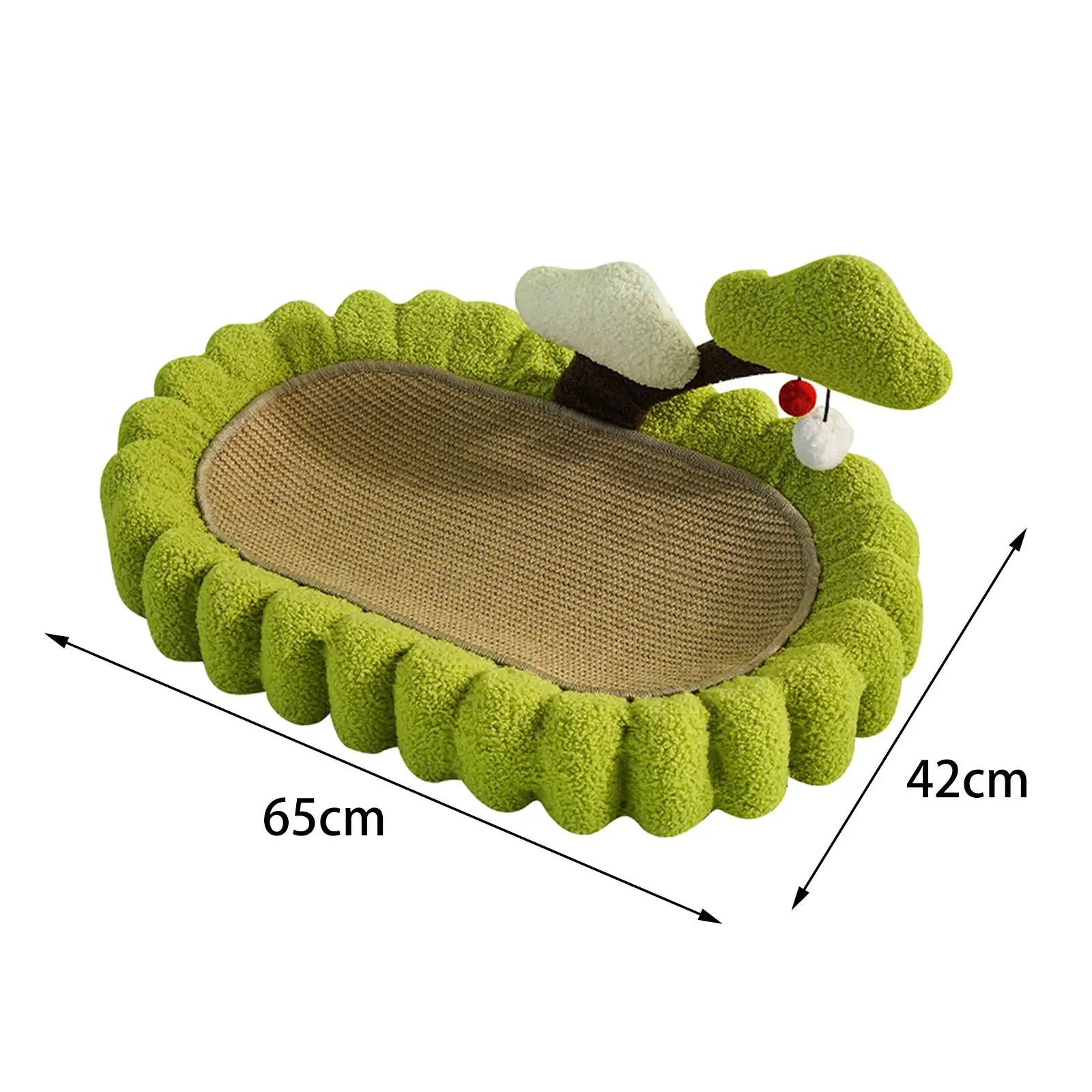 Cat Scratcher Bed Protection Furniture Protector Cat Cardboard Bed Cat Scratch Pad Bowl Cat Scratching Board for Training