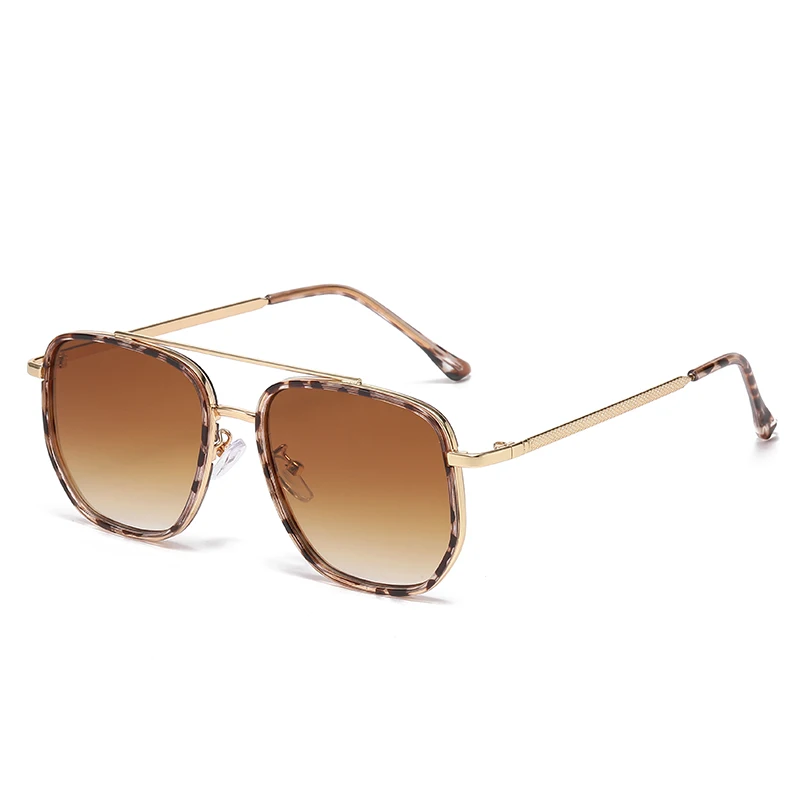 Men's Classic Aviator Sunglasses - Vintage Double-Bar Design
