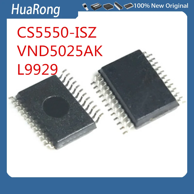 

5PCS/LOT CS5550-ISZ CS5550ISZ VND5025AK VND5025AKTR-E VND5025AK-E SSOP24