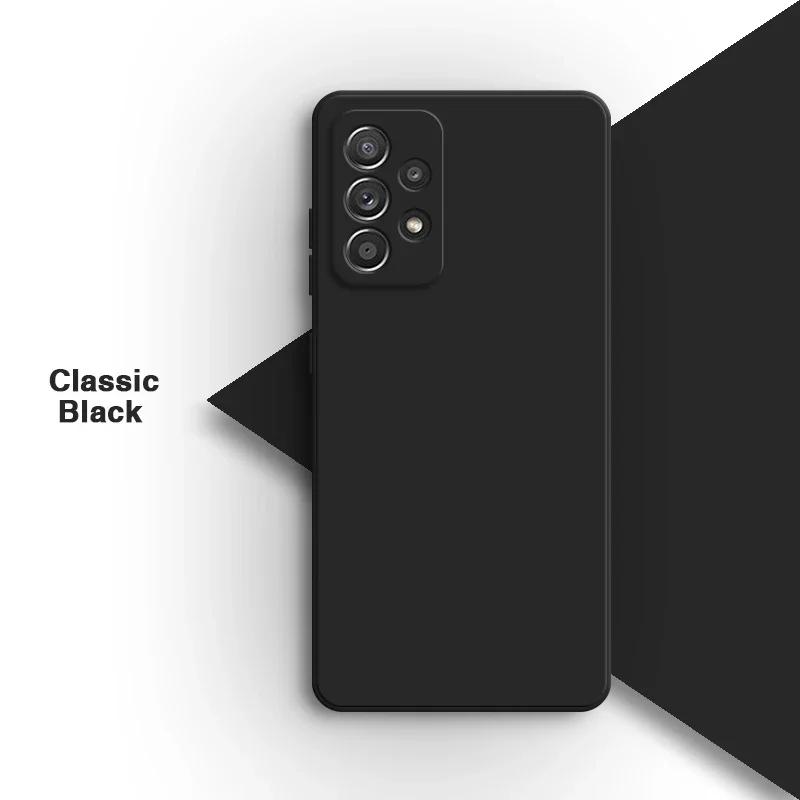 Sleek Pure Color Liquid Silicone Back Cover Case - High-Quality, Simple Design