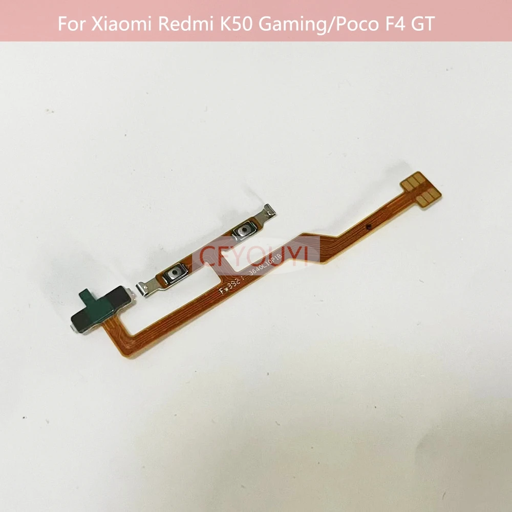 

Для Xiaomi Redmi K50 Gaming/Poco F4 GT Кнопка питания и Кнопка громкости гибкий кабель запасная часть