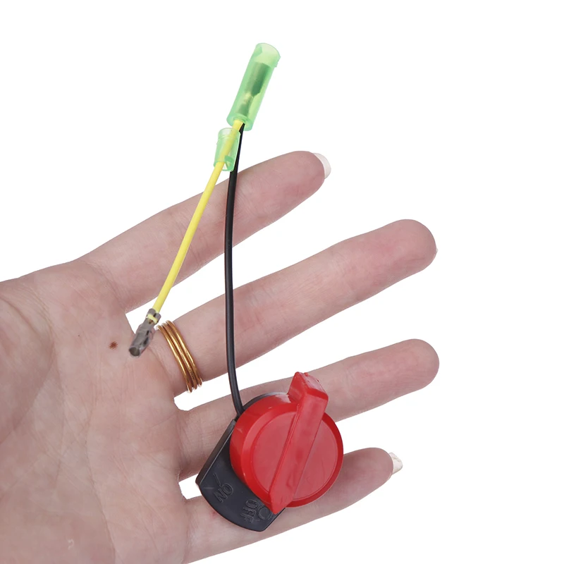 Description Picture 6 of item1PC DIY Accessories 2/3 Wires Engine Power Stop On Off Kill Switch Control For GX110 GX120 GX160 GX200 GX240