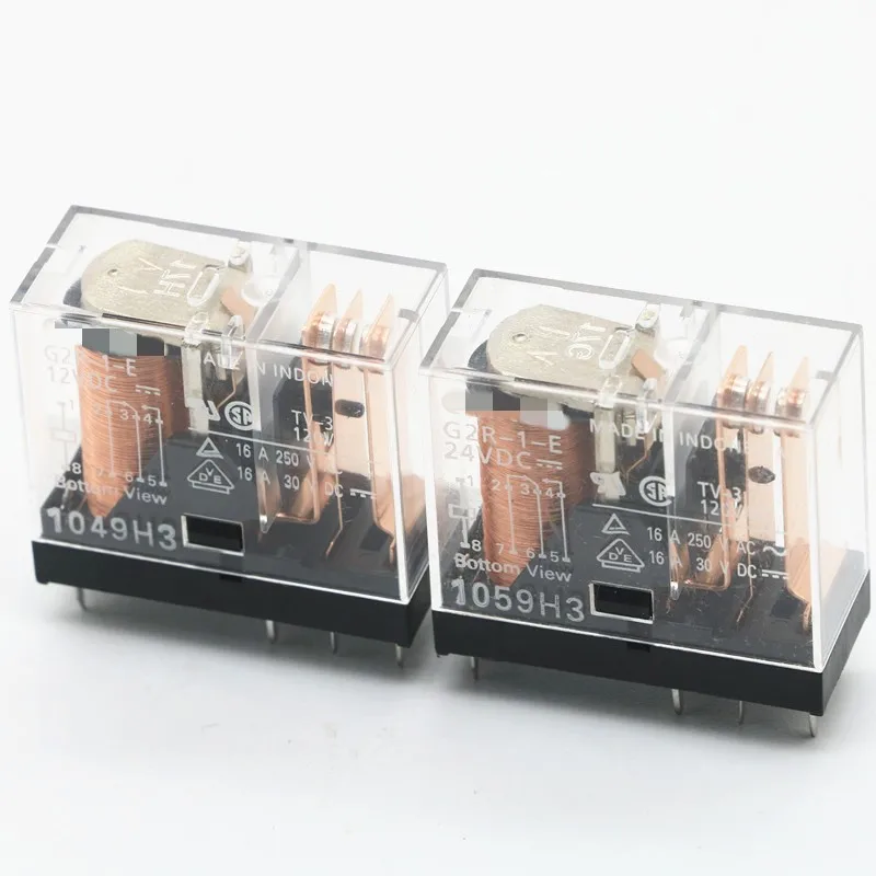 Power Relay 2PCS/Lot RELAY G2R-1-12VDC 10A G2R-2-24VDC 5A G2R-1-E-5VDC 16A 5V 12V 24V 110V 230V